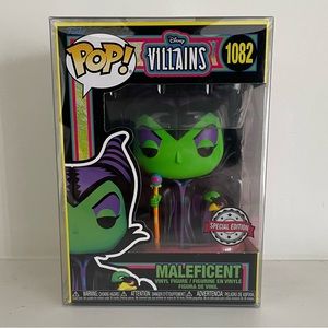 Disney Maleficent Blacklight Funko Pop